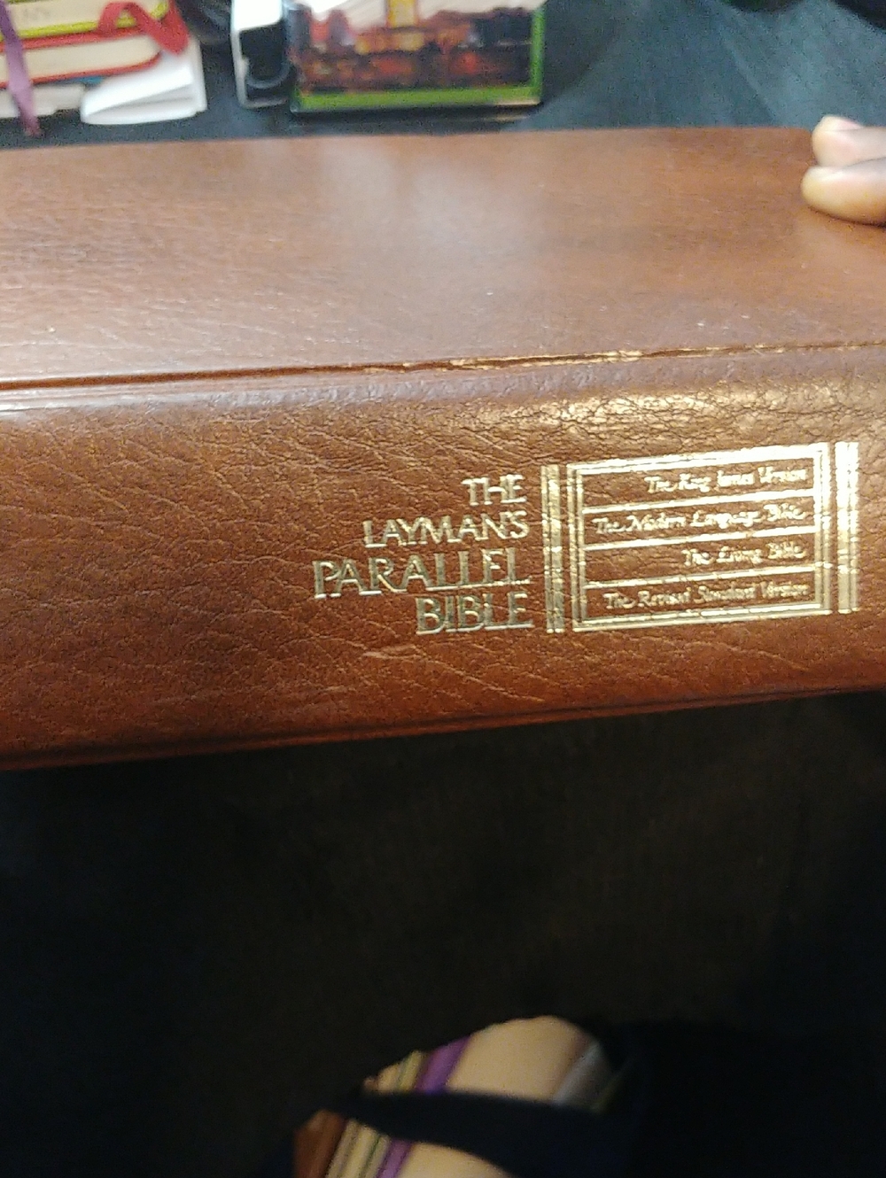 The Layman's Parallel Bible - Brown Hard Cover